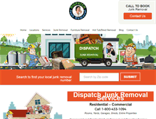 Tablet Screenshot of hauljunkaway.com